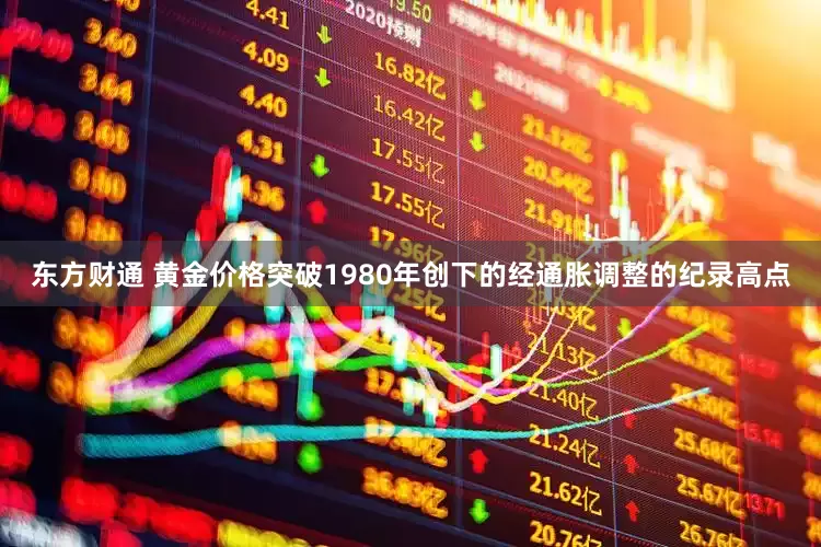 东方财通 黄金价格突破1980年创下的经通胀调整的纪录高点
